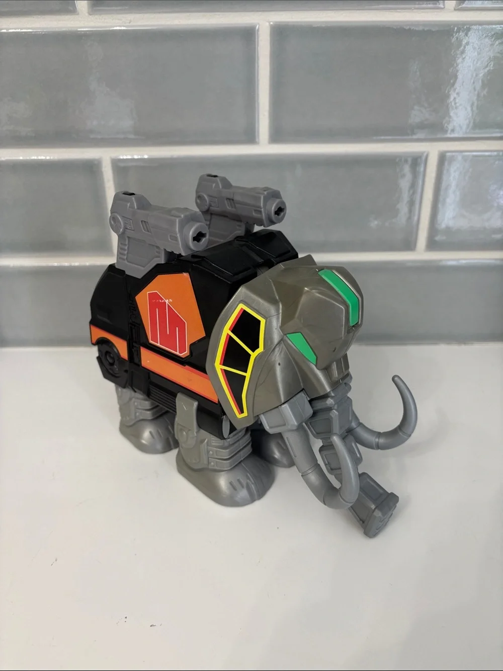 Fisher-Price Imaginext Mighty Morphin Power Rangers Mastodon Dinozord vehicle